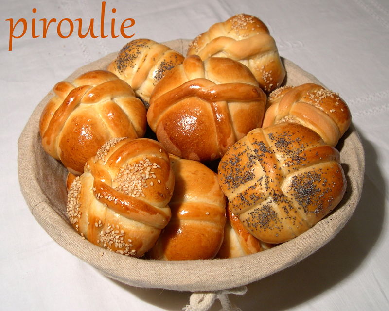Façonnage de petits pains #3 : petits pains cadeaux
