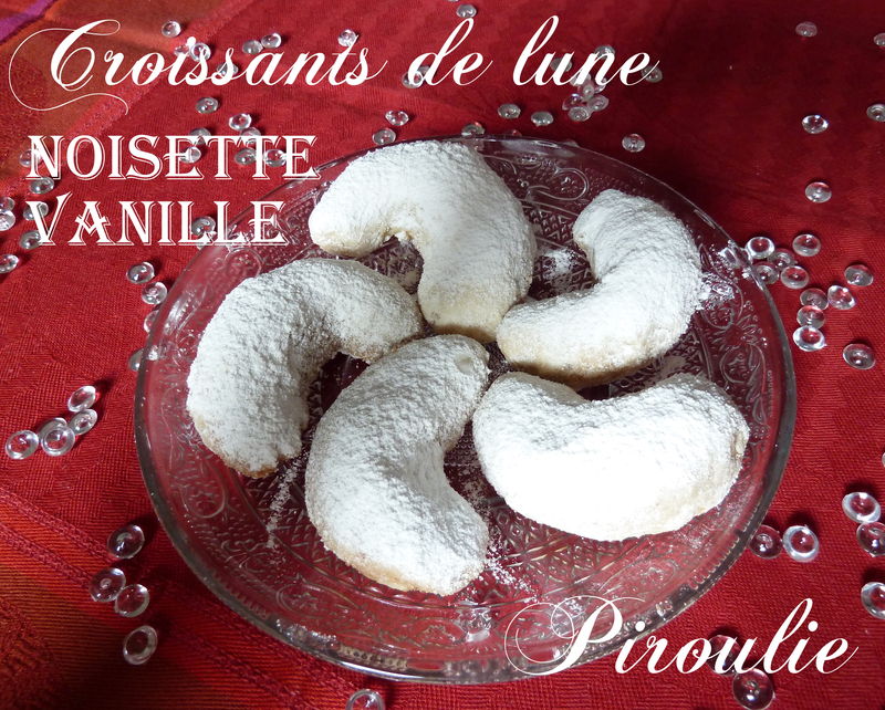 Croissants de lune vanille noisette : de délicieux sablés ultra fondants pour Rosh Hashana et Pourim