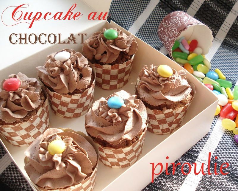 Cupcakes au chocolat d’Annaelle