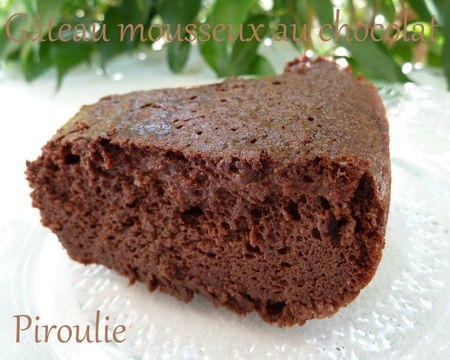 Gâteau mousseux au chocolat de Laurence Salomon #3: Le parfait gâteau au chocolat